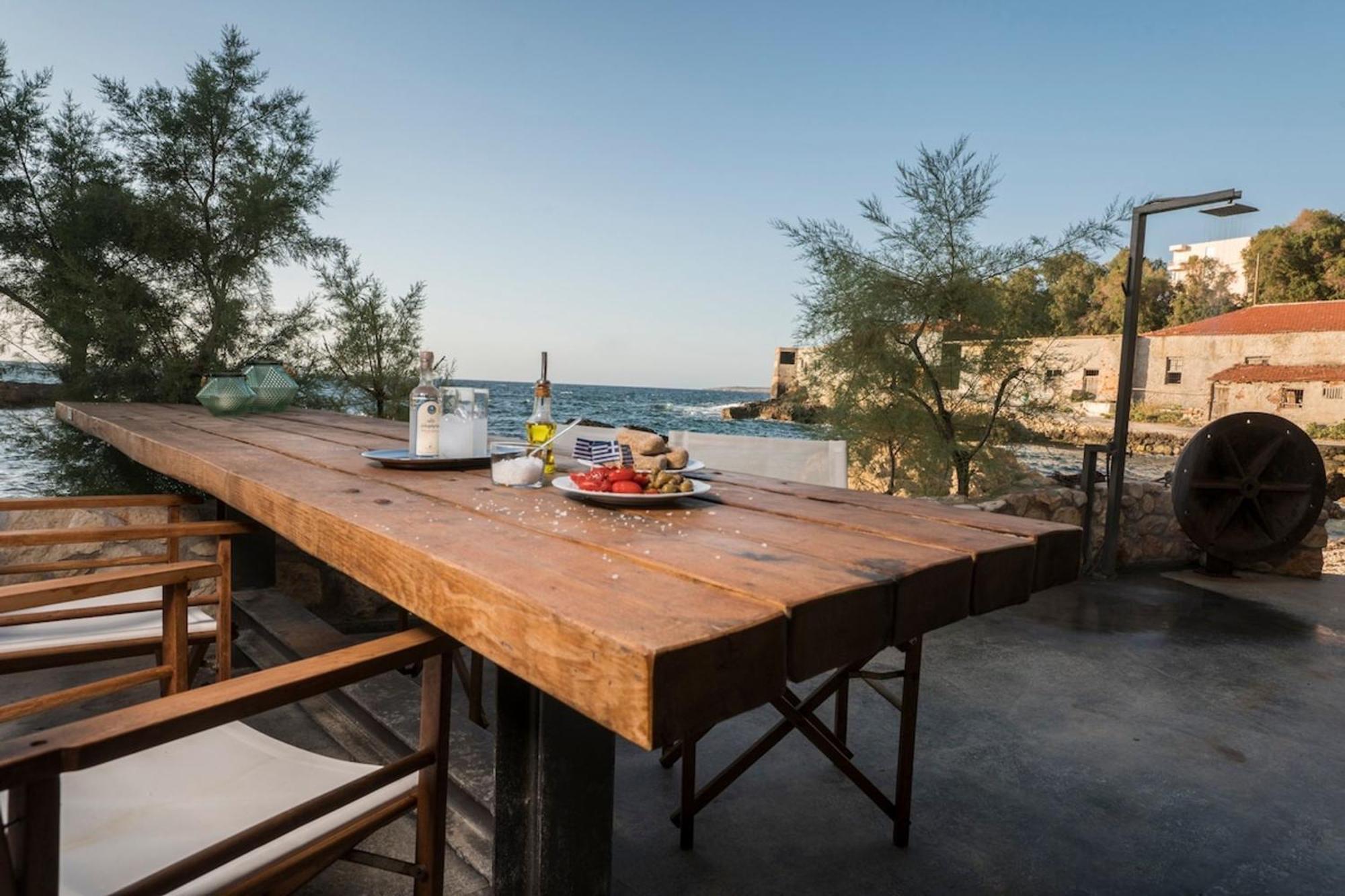 Willa Kito- Transformed House On The Water'S Edge Chania  Zewnętrze zdjęcie