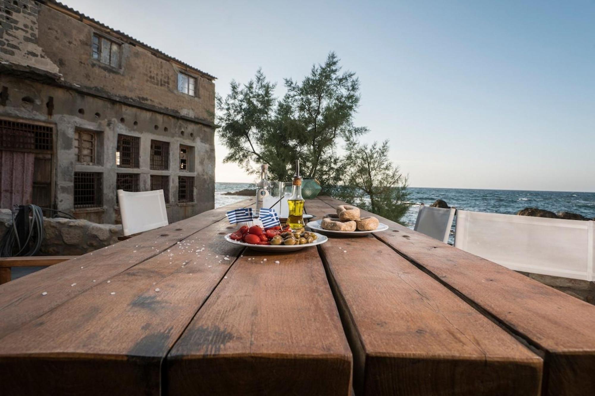 Willa Kito- Transformed House On The Water'S Edge Chania  Zewnętrze zdjęcie